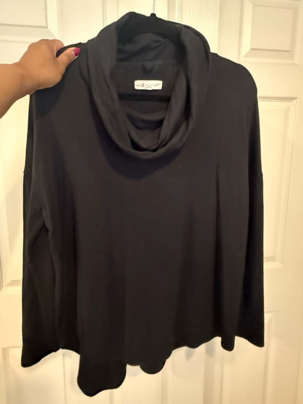 Lou & Grey for LOFT Cowl Neck Sweater